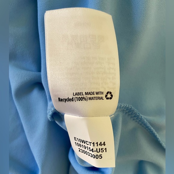 Bar III Plus Size Seamed V-Neck Top Vista Blue Various Sizes New With Ta… - Picture 6 of 10